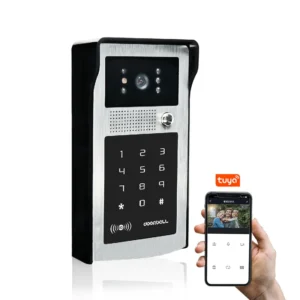 Chuông cửa + Kiểm soát Camera có hình Tuya Wifi/Lan/POE