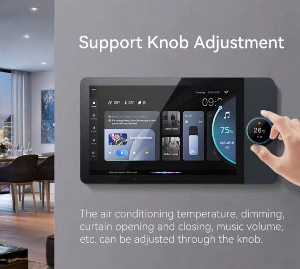Màn hình trung tâm Zigbee Tuya 8 inch có âm thanh